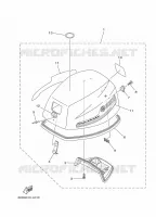 FAIRING UPPER for Yamaha F8 2012