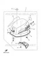 FAIRING UPPER for Yamaha F8 2003