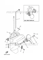 LOWER CASING & DRIVE 2 for Yamaha F8 2002