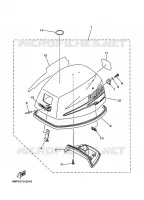 TOP COWLING for Yamaha F8 2002