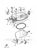 BOTTOM COWLING for Yamaha F8 2001