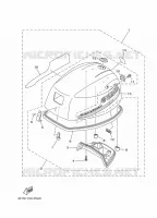 TOP COWLING for Yamaha F8 2015