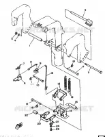 MOUNT 2 for Yamaha F9.9 1992