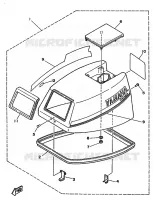 TOP COWLING for Yamaha F9.9 1992