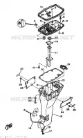 UPPER CASING for Yamaha F9.9 1992