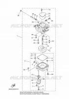 CARBURETOR for Yamaha F9.9 2007