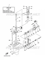 LOWER CASING & DRIVE 1 for Yamaha F9.9 2007