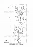 CARBURETOR for Yamaha F9.9 2006