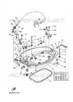 BOTTOM COWLING for Yamaha F9.9 2006