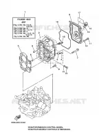 CYLINDER / CRANKCASE 2 for Yamaha F9.9 2006
