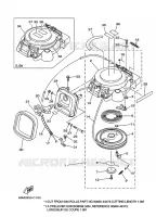 KICK STARTER for Yamaha F9.9 2006