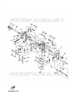 MOUNT 1 for Yamaha F9.9 2006