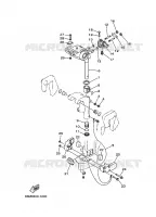 MOUNT 2 for Yamaha F9.9 2006