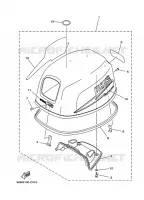 TOP COWLING for Yamaha F9.9 2006