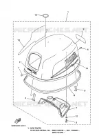 TOP COWLING for Yamaha F9.9 2004
