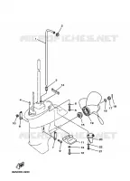 LOWER CASING & DRIVE 2 for Yamaha F9.9 2001