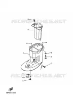 UPPER CASING for Yamaha F9.9 2008