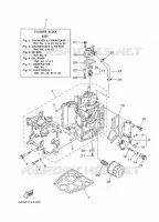 CYLINDER / CRANKCASE 1 for Yamaha F9.9 2012