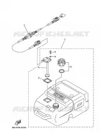 FUEL TANK for Yamaha F9.9 2012