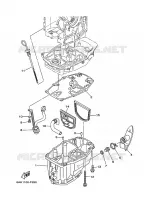 OIL PAN for Yamaha F9.9 2012