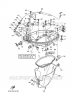 BOTTOM COWLING for Yamaha F9.9 2011