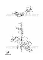 MOUNT 2 for Yamaha F9.9 2011