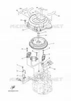 GENERATOR for Yamaha F9.9 2017