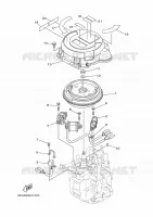 GENERATOR for Yamaha F9.9 2017