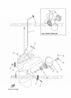 LOWER CASING & DRIVE 2 for Yamaha F9.9 2016