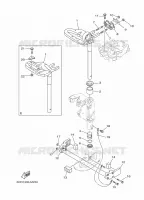 MOUNT 2 for Yamaha F9.9 2016