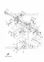 MOUNT 1 for Yamaha F9.9 2015