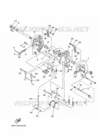 MOUNT 1 for Yamaha F9.9 2013