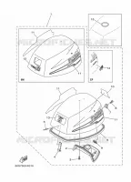 TOP COWLING for Yamaha FT8 2011