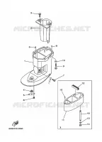 UPPER CASING for Yamaha FT8 2010