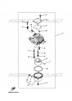 CARBURETOR for Yamaha FT8 2007