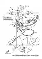 BOTTOM COWLING for Yamaha FT8 2005