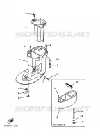 UPPER CASING for Yamaha T8 2004
