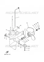 LOWER CASING & DRIVE 2 for Yamaha FT8 2002