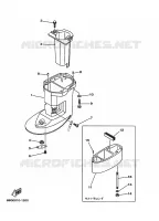 UPPER CASING for Yamaha FT8 2002
