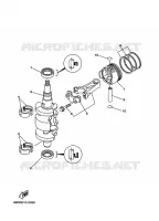 CRANKSHAFT / PISTON for Yamaha FT8 2001