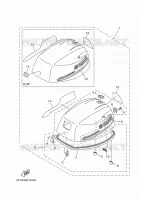 TOP COWLING for Yamaha FT8 2017