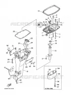 UPPER CASING for Yamaha FT9.9 1999