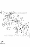 MOUNT 1 for Yamaha FT9.9 2003