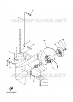 LOWER CASING & DRIVE 2 for Yamaha FT9.9 2001