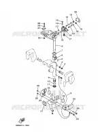 MOUNT 2 for Yamaha FT9.9 2001