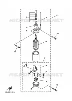 STARTING MOTOR for Yamaha FT9.9 2001