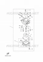 CARBURETOR for Yamaha FT9.9 2001
