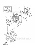 CYLINDER / CRANKCASE 2 for Yamaha FT9.9 2001