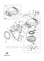 KICK STARTER for Yamaha FT9.9 2001
