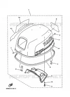 TOP COWLING for Yamaha FT9.9 2001